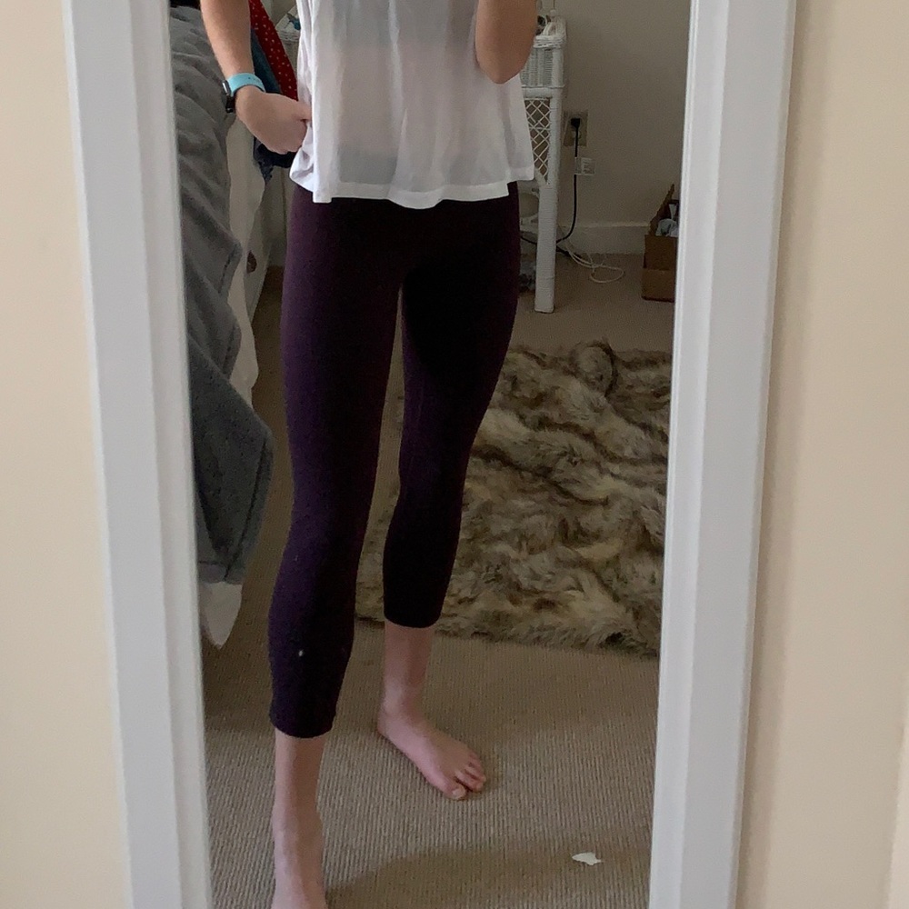 Lululemon Crop Leggings Size 4